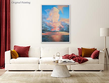 Thunderclouds at Dawn (SOLD) image 2