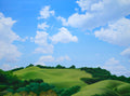 Cloudwatching From A Blanket (SOLD) image 0