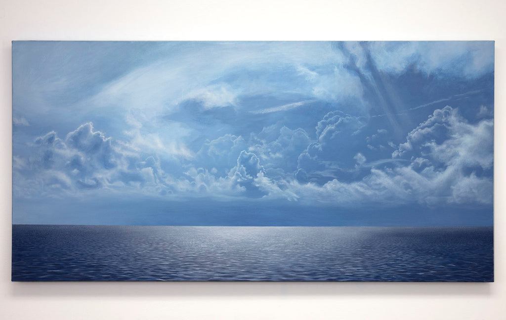 And So We Begin Triptych (SOLD) image 2